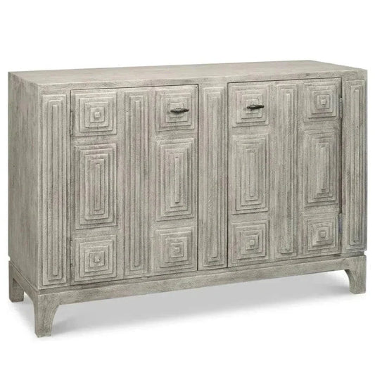 Rafina Two Door Cabinet For Living Room - LOOMLAN - Sarreid - Sideboards