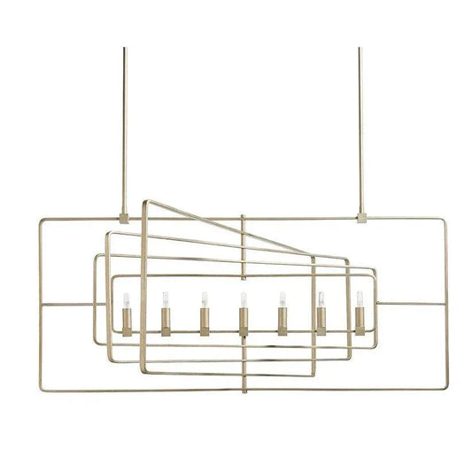 Raiden Chandelier Modern Gold Finish - LOOMLAN - SUNPAN - Chandeliers
