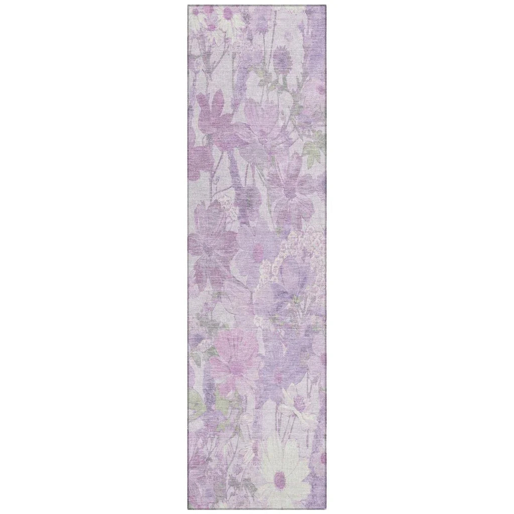 Raimana Purple Washable Indoor - Outdoor Rug - LOOMLAN - LOOMLAN Rugs - Outdoor Rugs