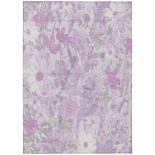 Raimana Purple Washable Indoor - Outdoor Rug - LOOMLAN - LOOMLAN Rugs - Outdoor Rugs