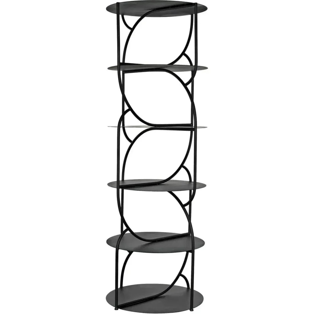 Rain Shelf-Etageres-Noir-LOOMLAN
