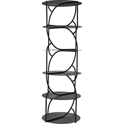 Rain Shelf-Etageres-Noir-LOOMLAN