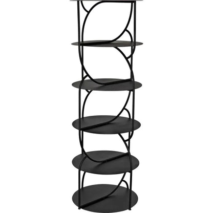 Rain Shelf-Etageres-Noir-LOOMLAN