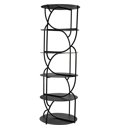 Rain Shelf-Etageres-Noir-LOOMLAN