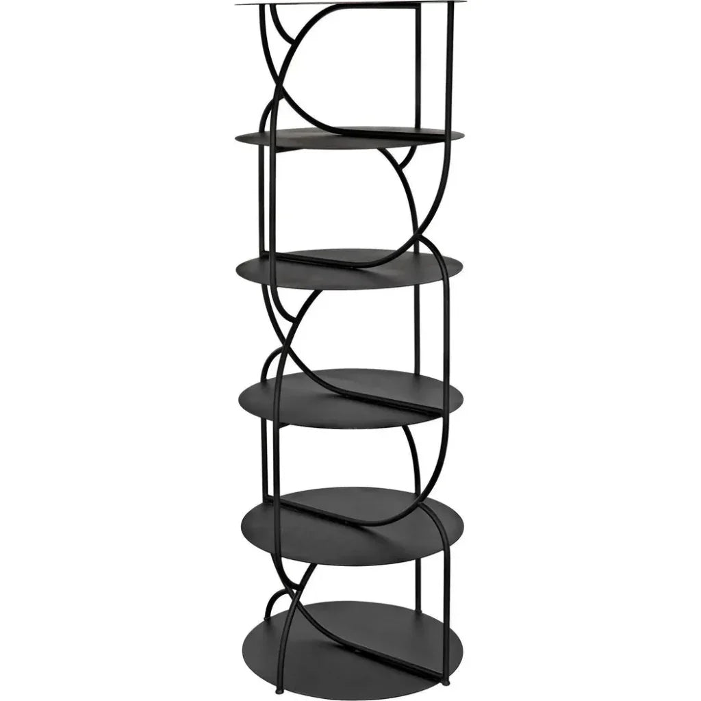 Rain Shelf-Etageres-Noir-LOOMLAN