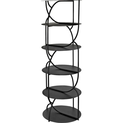 Rain Shelf-Etageres-Noir-LOOMLAN