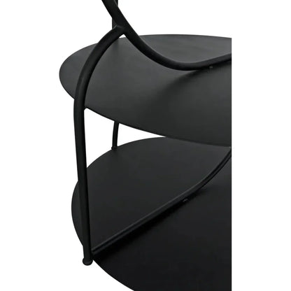 Rain Shelf-Etageres-Noir-LOOMLAN