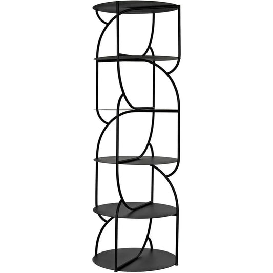 Rain Shelf-Etageres-Noir-LOOMLAN