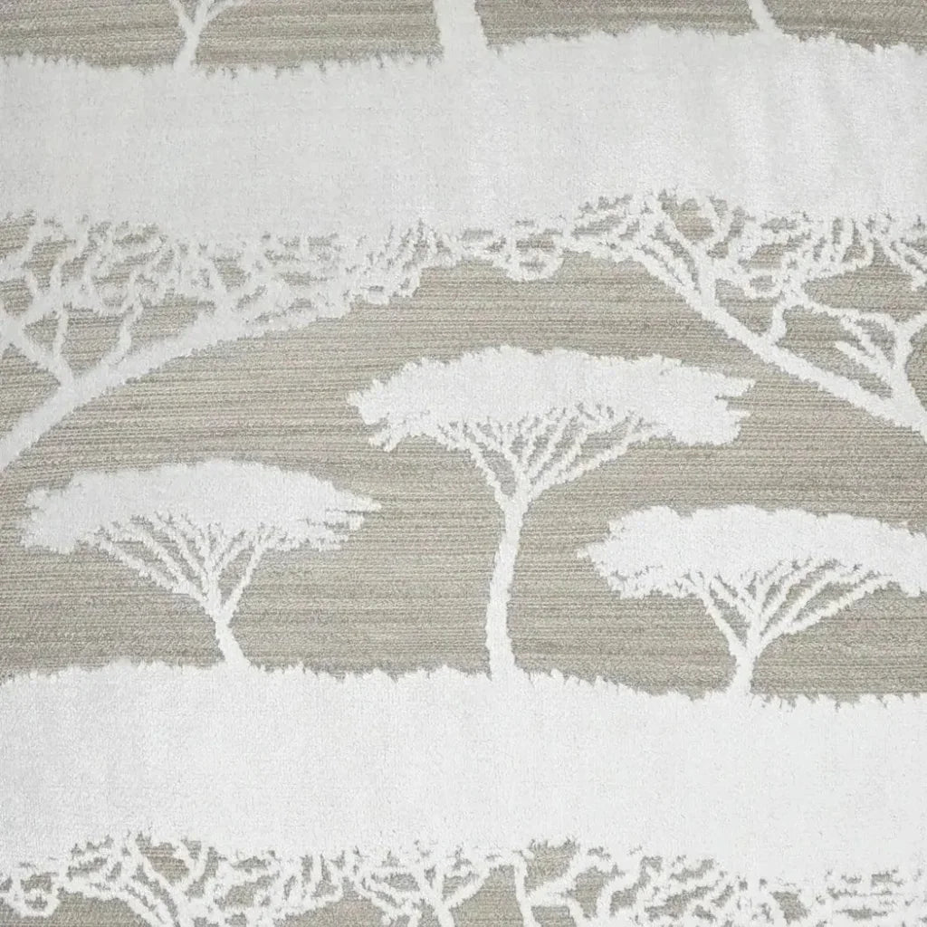 Raintree Floral Tan Taupe Large Throw Pillow Insert - LOOMLAN - D.V. Kap - Throw Pillows