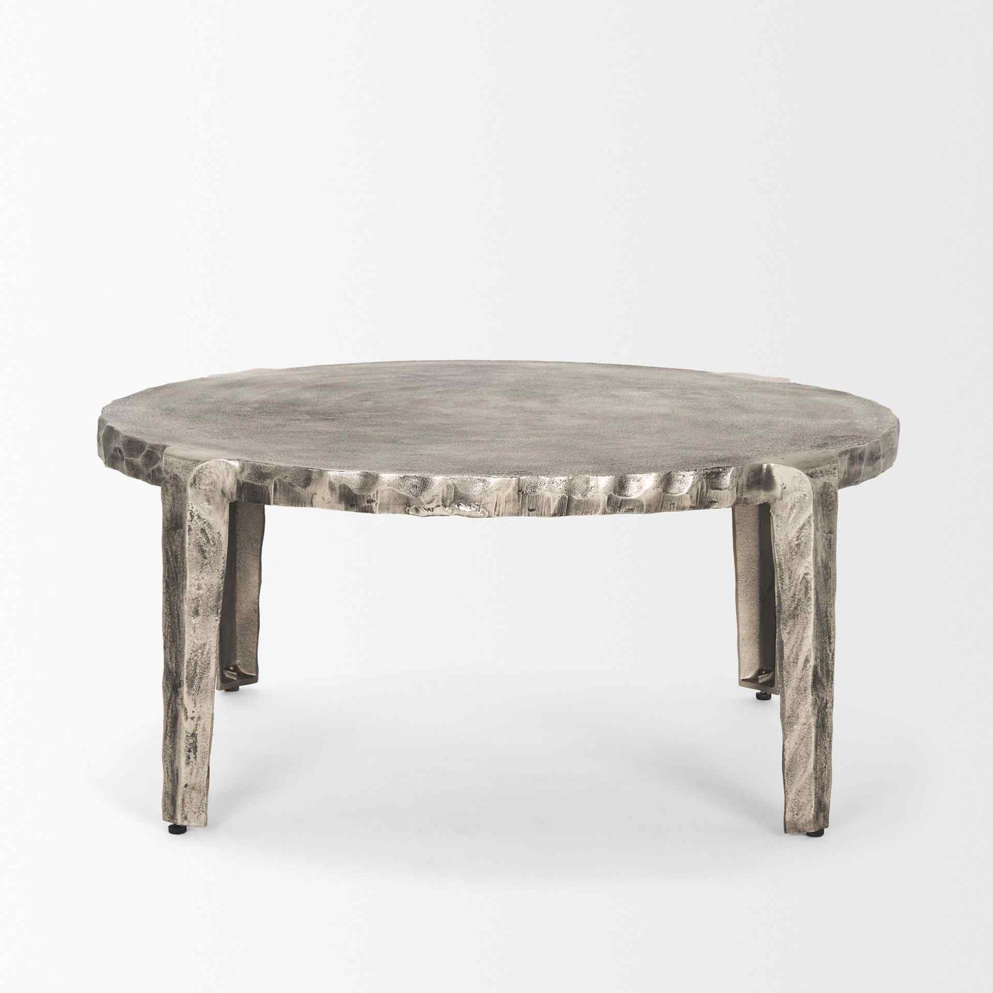 Randy Aluminum Round Coffee Table