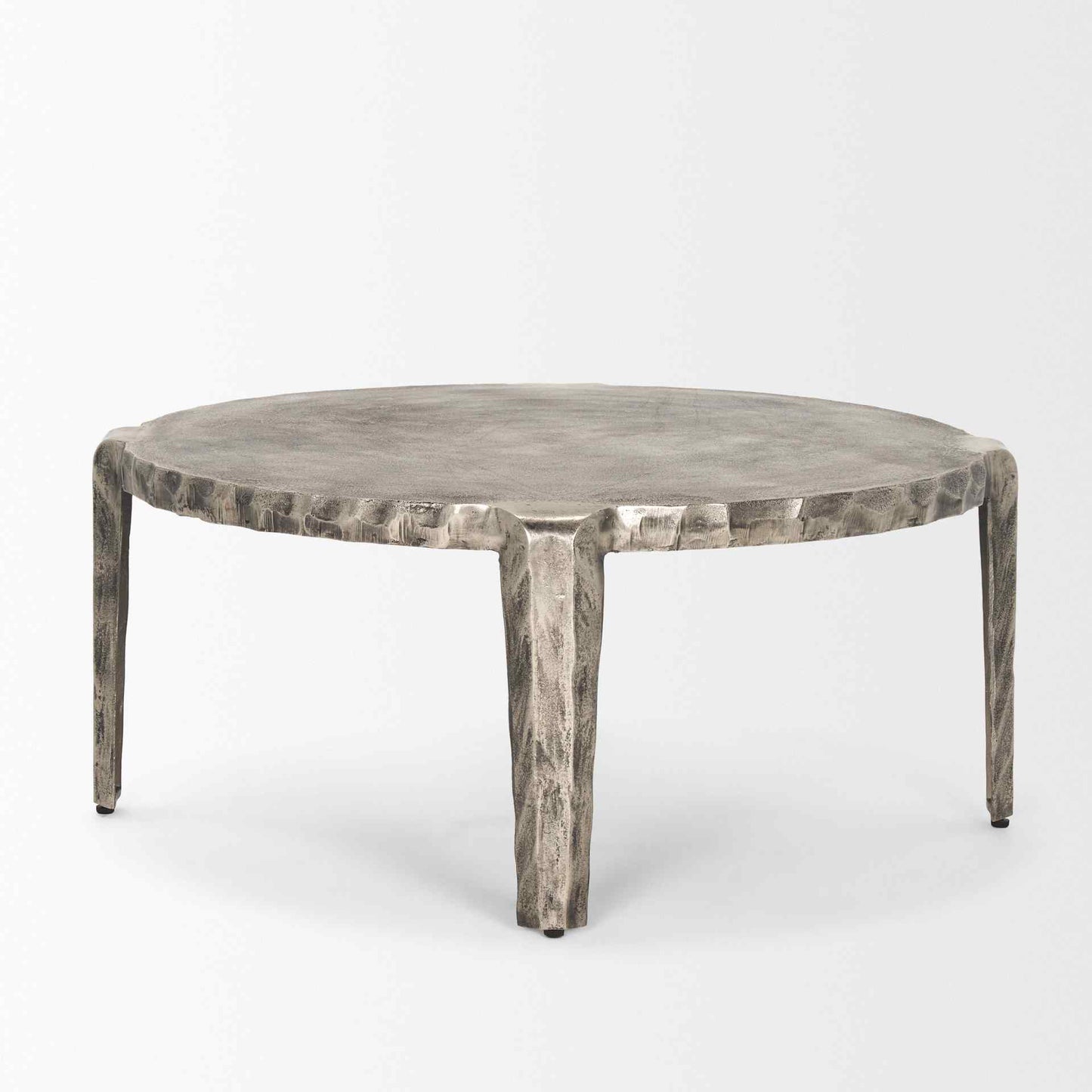Randy Aluminum Round Coffee Table