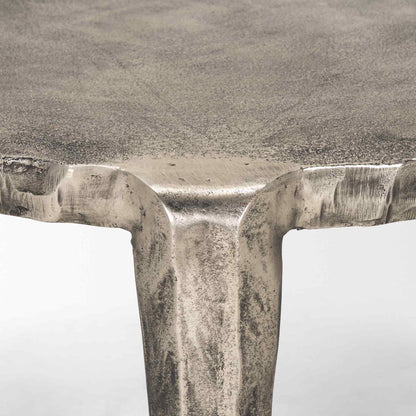 Randy Aluminum Round Coffee Table