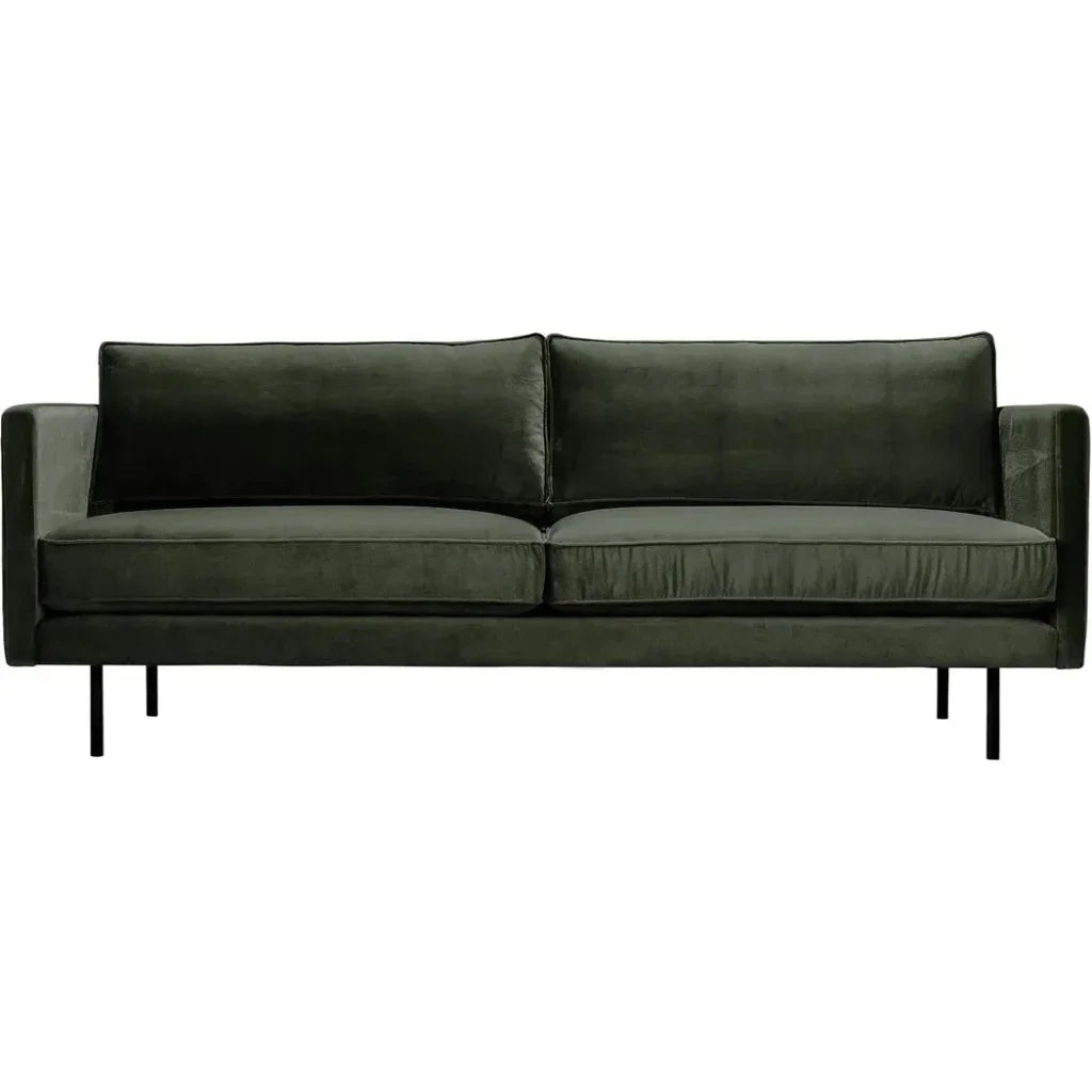 Raphael Performance Fabric and Solid Wood Green Sofa - LOOMLAN - Moe's Home - Sofas & Loveseats