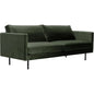 Raphael Performance Fabric and Solid Wood Green Sofa - LOOMLAN - Moe's Home - Sofas & Loveseats