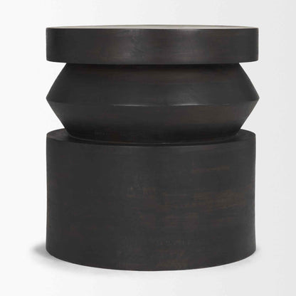Rashama Wooden Stacked Accent Table