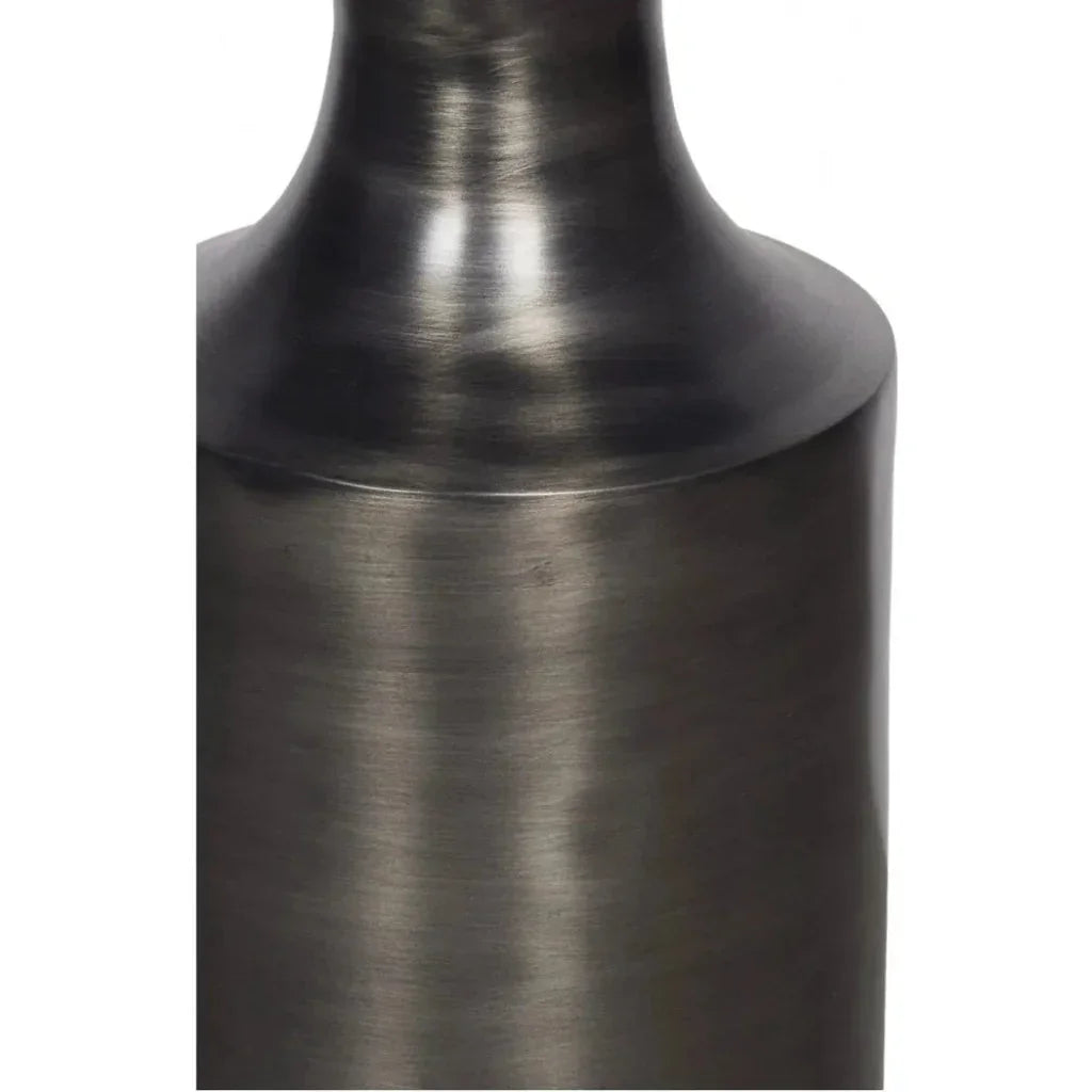 Rassa Aluminum Round Accent Table - LOOMLAN - Moe's Home - Side Tables