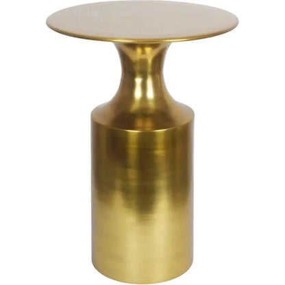 Rassa Aluminum Round Accent Table - LOOMLAN - Moe's Home - Side Tables