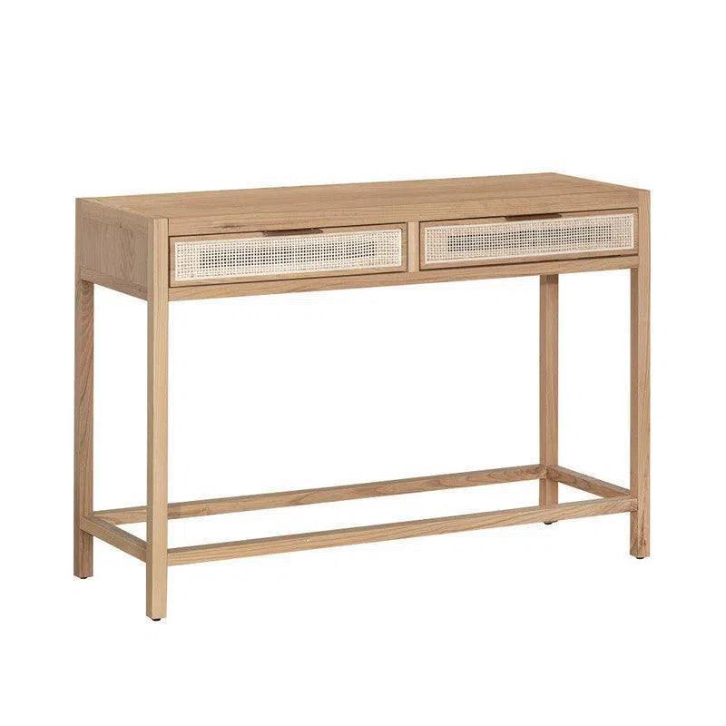 Rattan Console Table - Natural - LOOMLAN - LH Imports - Console Tables