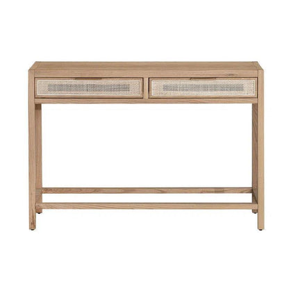 Rattan Console Table - Natural - LOOMLAN - LH Imports - Console Tables