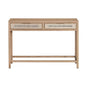 Rattan Console Table - Natural - LOOMLAN - LH Imports - Console Tables