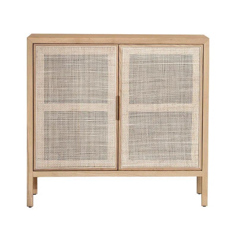 Rattan Small Sideboard - Natural Wood Tone - LOOMLAN - LH Imports - Sideboards