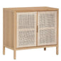 Rattan Small Sideboard - Natural Wood Tone - LOOMLAN - LH Imports - Sideboards