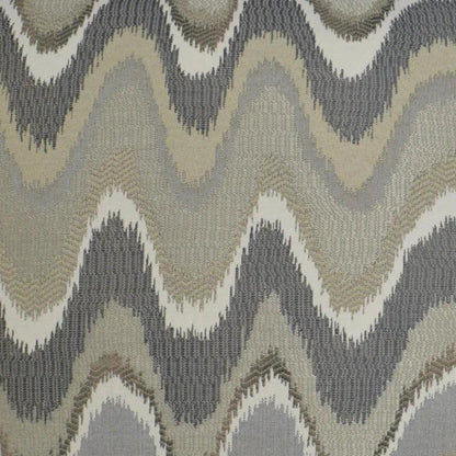 Rave Wave Grey Throw Pillow With Insert - LOOMLAN - D.V. Kap - Throw Pillows