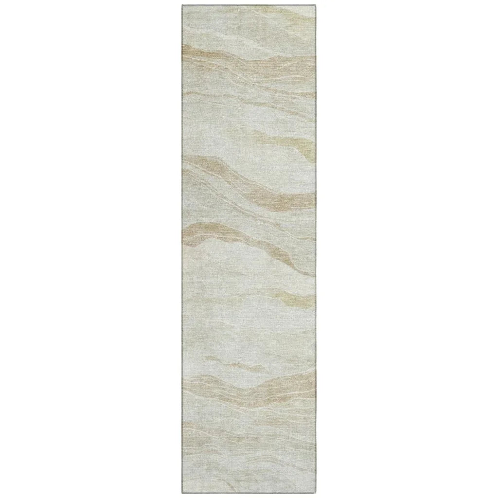 Ravella Brown Washable Indoor - Outdoor Rug - LOOMLAN - LOOMLAN Rugs - Outdoor Rugs