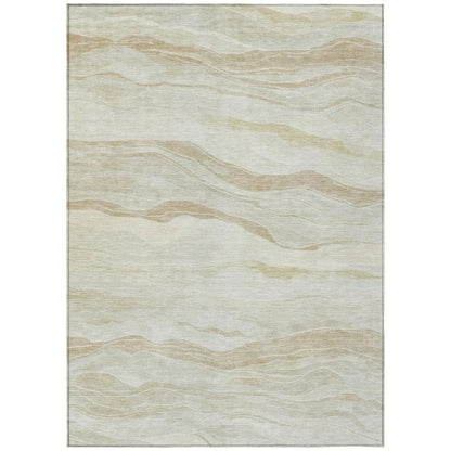 Ravella Brown Washable Indoor - Outdoor Rug - LOOMLAN - LOOMLAN Rugs - Outdoor Rugs