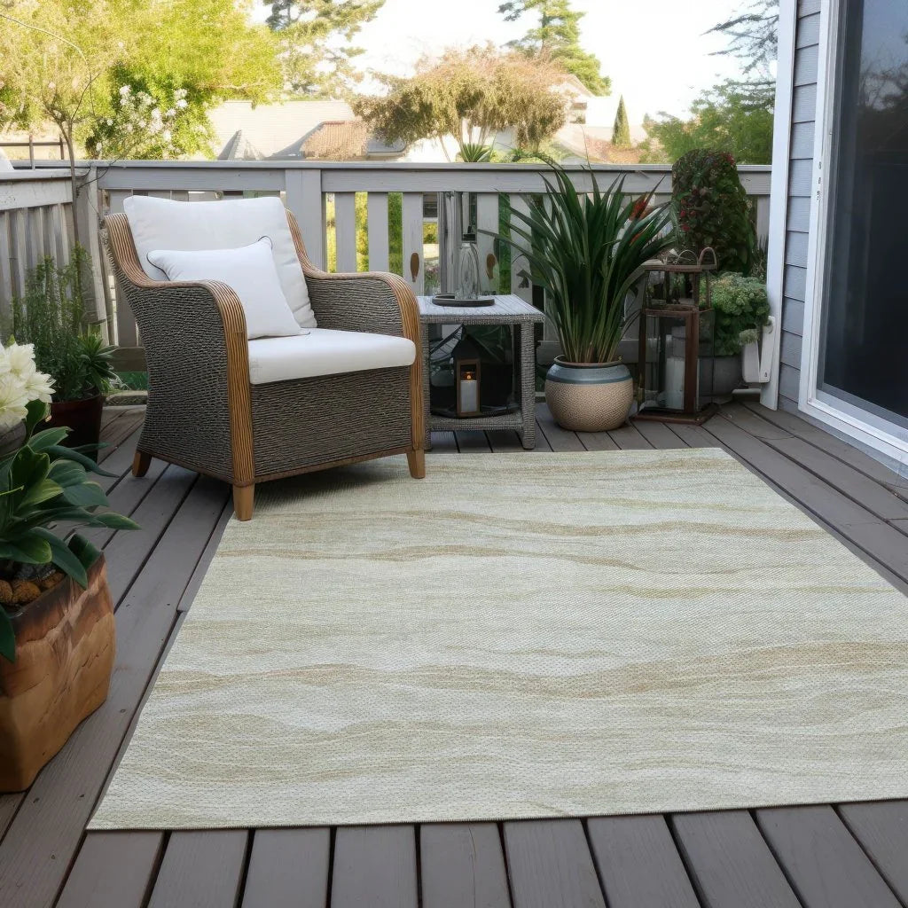 Ravella Brown Washable Indoor - Outdoor Rug - LOOMLAN - LOOMLAN Rugs - Outdoor Rugs
