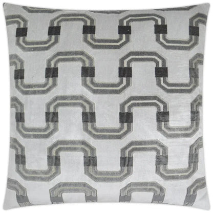Ravello Grey Throw Pillow With Insert - LOOMLAN - D.V. Kap - Throw Pillows