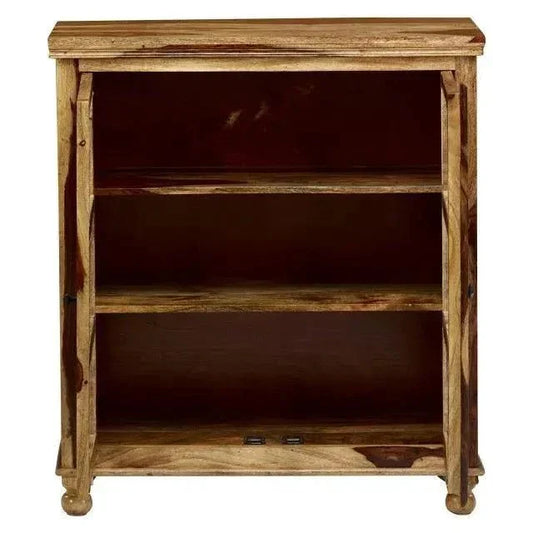 Tahoe 18 Glass and Wood Cabinet - LOOMLAN - LOOMLAN - Accent Cabinets