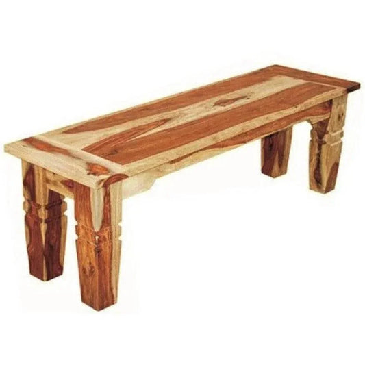 Tahoe Natural Wood Dining Bench - LOOMLAN - LOOMLAN - Dining Benches