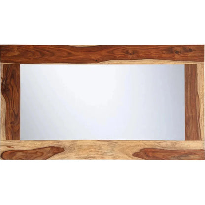 Tahoe Natural Wood Horizontal Mirror - LOOMLAN - LOOMLAN - Wall Mirrors