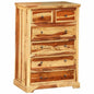 Two Tone Wood Bedroom Chest of 6 Drawers Samoa Fe - LOOMLAN - LOOMLAN - Chests
