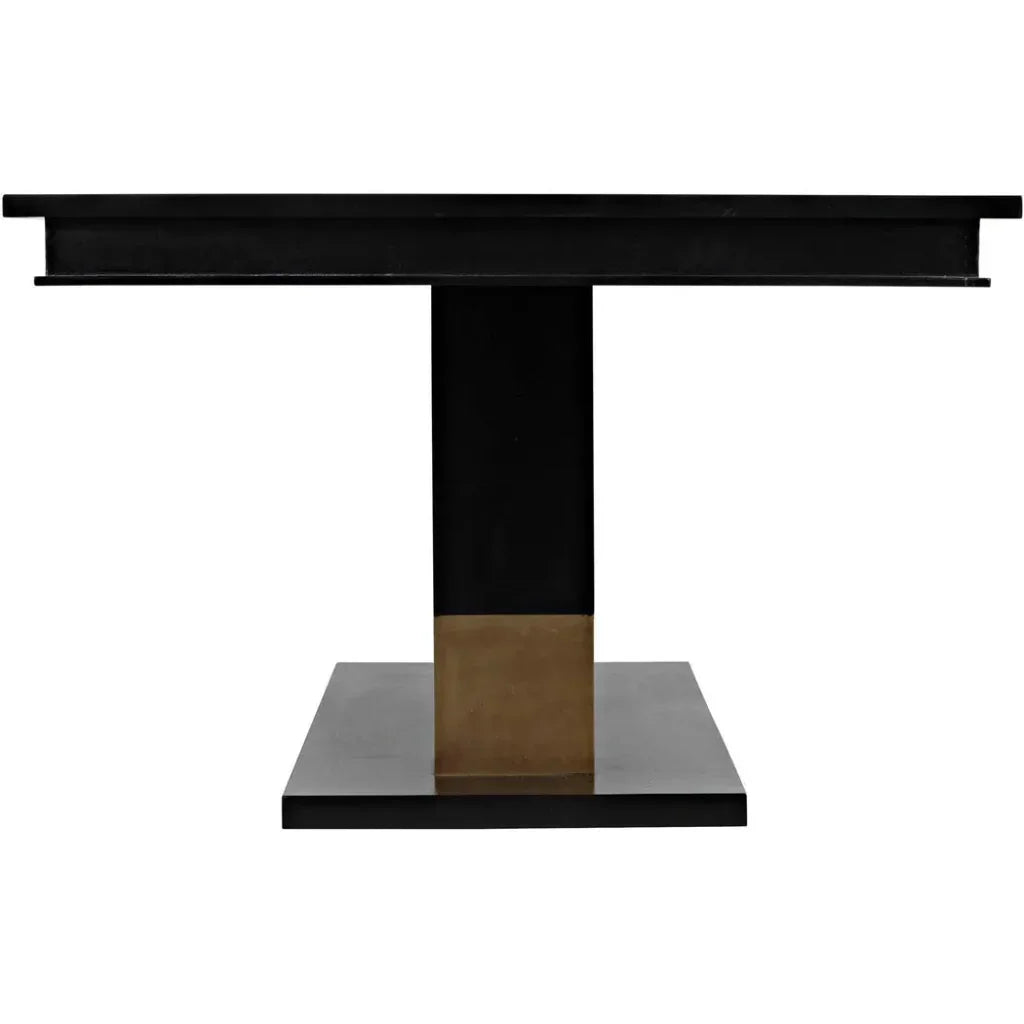 Ravenko Dining Table-Dining Tables-Noir-LOOMLAN