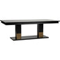 Ravenko Dining Table-Dining Tables-Noir-LOOMLAN