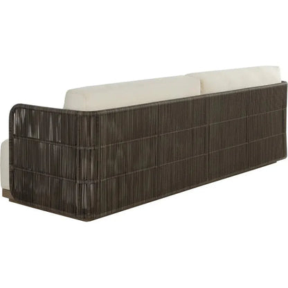 Ravenna Sofa Stinson Cream Outdoor Modern - LOOMLAN - SUNPAN - Outdoor Sofas & Loveseats