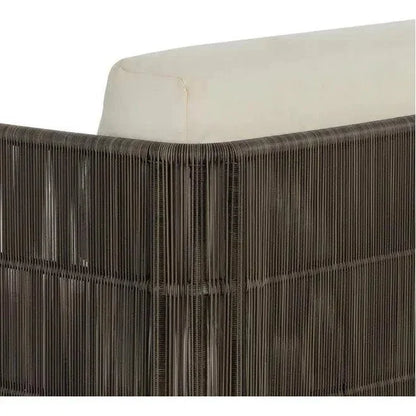 Ravenna Sofa Stinson Cream Outdoor Modern - LOOMLAN - SUNPAN - Outdoor Sofas & Loveseats