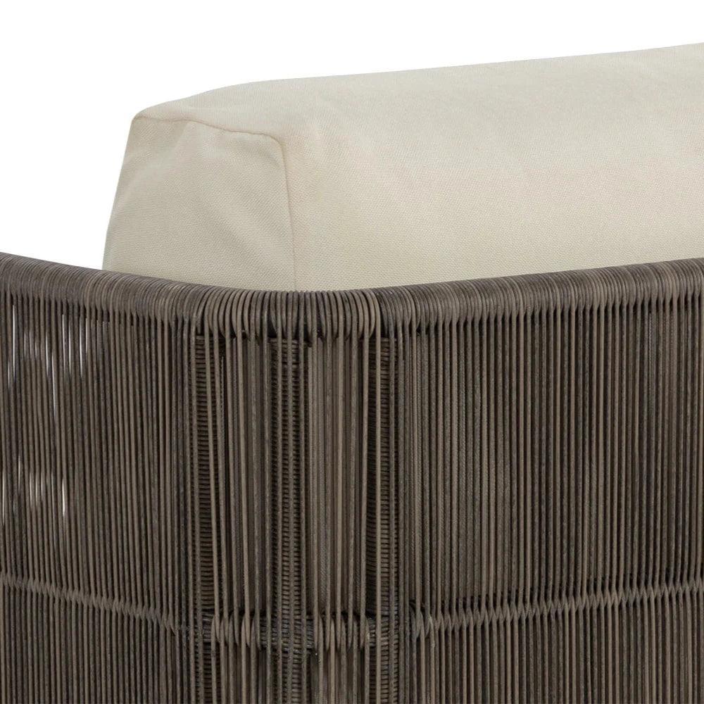 Ravenna Swivel Armchair Stinson Cream Outdoor Chair-Outdoor Lounge Chairs-SUNPAN-LOOMLAN