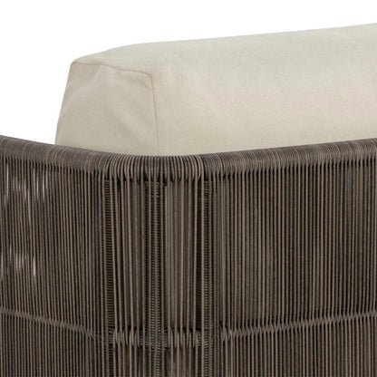 Ravenna Swivel Armchair Stinson Cream Outdoor Chair-Outdoor Lounge Chairs-SUNPAN-LOOMLAN