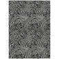 Raya Black Washable Indoor-Outdoor Rug-Outdoor Rugs-LOOMLAN Rugs-2'6" x 3'10"-LOOMLAN
