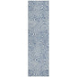 Raya Blue Washable Indoor-Outdoor Rug-Outdoor Rugs-LOOMLAN Rugs-2'3" x 7'6"-LOOMLAN