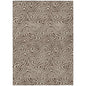 Raya Brown Washable Indoor-Outdoor Rug-Outdoor Rugs-LOOMLAN Rugs-2'6" x 3'10"-LOOMLAN