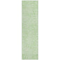 Raya Green Washable Indoor-Outdoor Rug-Outdoor Rugs-LOOMLAN Rugs-2'3" x 7'6"-LOOMLAN