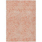 Raya Orange Washable Indoor-Outdoor Rug-Outdoor Rugs-LOOMLAN Rugs-2'6" x 3'10"-LOOMLAN