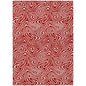 Raya Red Washable Indoor-Outdoor Rug-Outdoor Rugs-LOOMLAN Rugs-2'6" x 3'10"-LOOMLAN