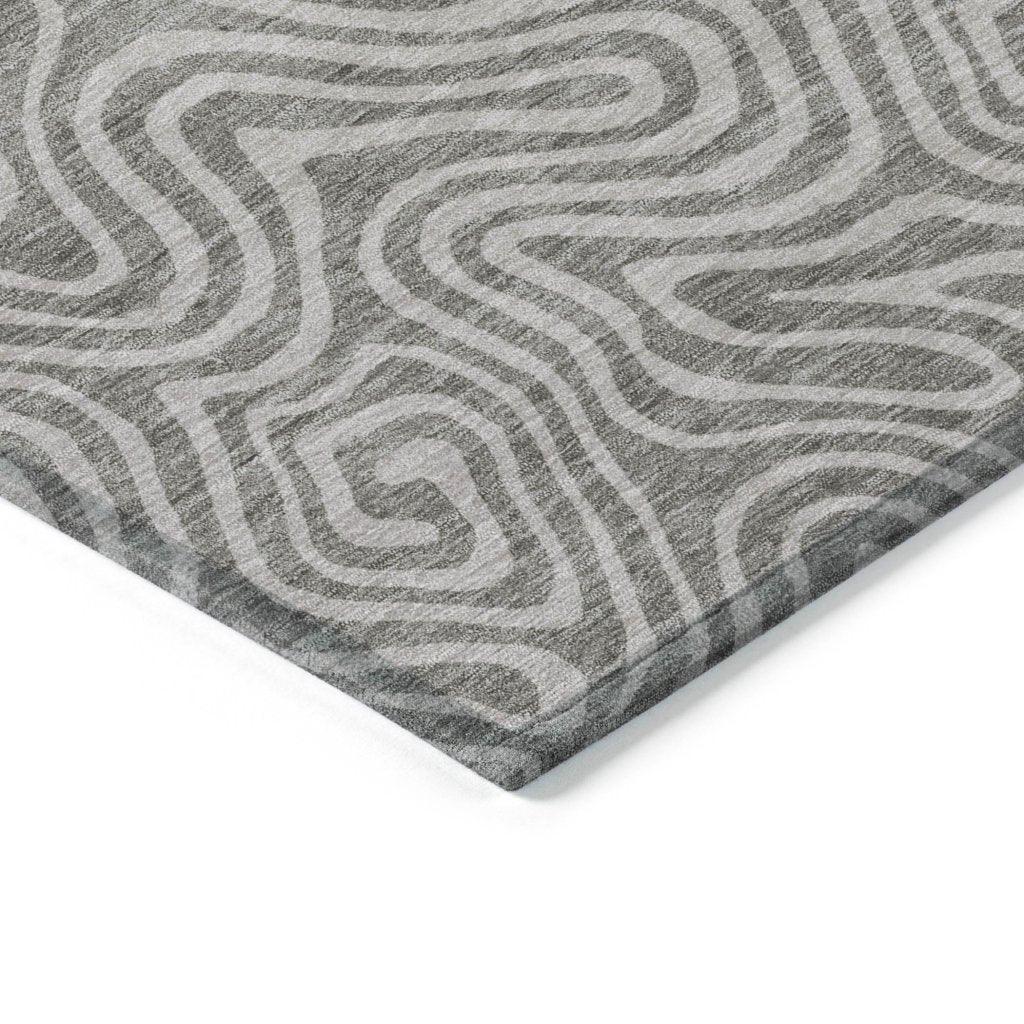 Raya Taupe Washable Indoor-Outdoor Rug-Outdoor Rugs-LOOMLAN Rugs-LOOMLAN