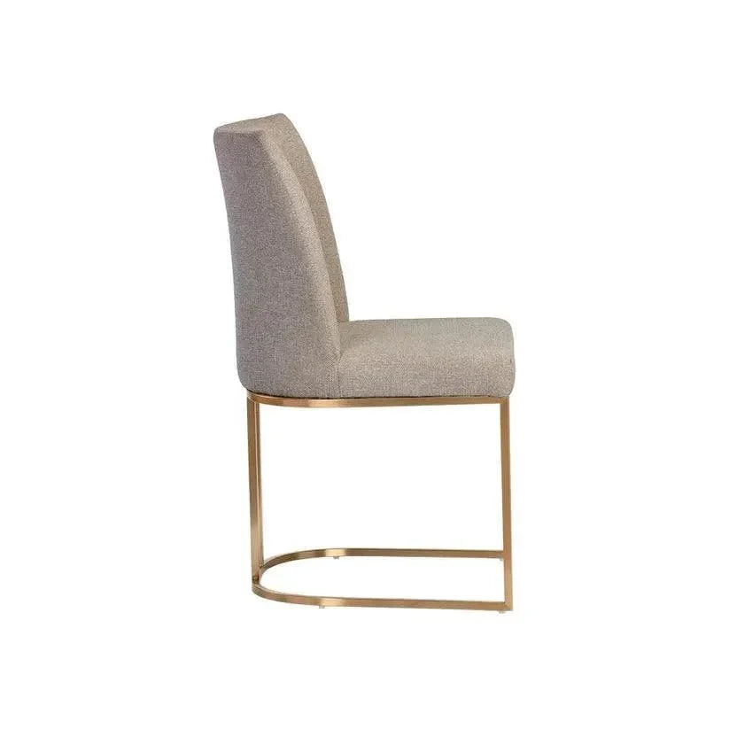 Rayla Beige Dining Chair - LOOMLAN - SUNPAN - Dining Chairs