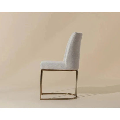 Rayla Beige Dining Chair - LOOMLAN - SUNPAN - Dining Chairs
